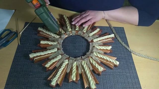 Декор из джута. Переделка зеркала из Фикс Прайс смотреть онлайн