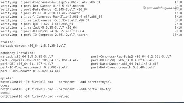 How to Install MariaDB & Secure it in RHEL7/CentOS 7 in less than 4 min. смотреть онлайн