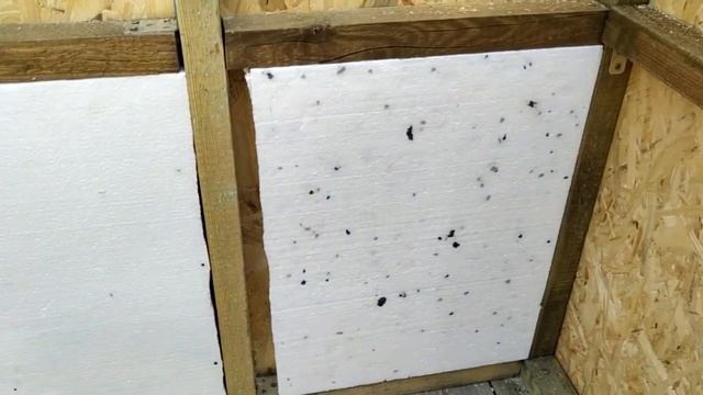 Euro Kurnik #2 Ocieplanie Kurnika Na Paletach Styropianem, Malowanie Płyt OSB Farbą Śnieżka Superma