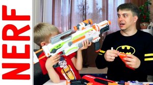 Крутой Nerf c Avito? Обстрел машинок из Nerf MEGA и Modulus - распаковка и обзор