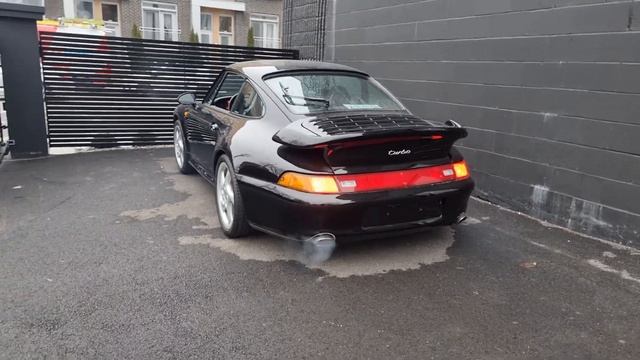 1997 Porsche 993 Turbo Cold Start