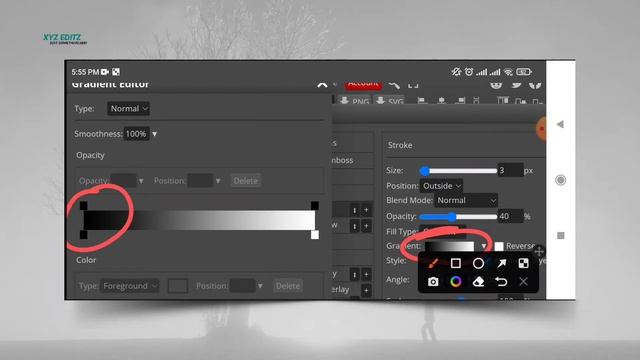 Make Glass Morphism Effect like Photoshop Cc on Android. Photopea Tutorial. смотреть онлайн