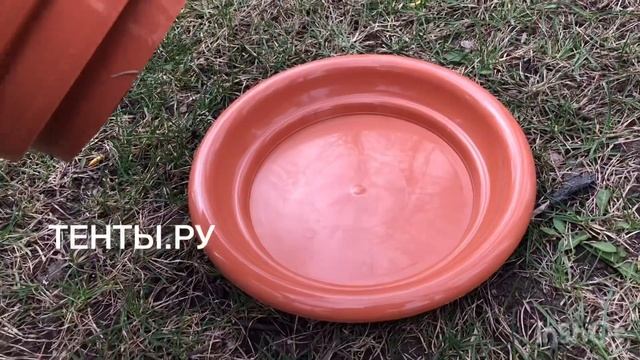 ГОРШОК ДЛЯ ЦВЕТОВ "ВИОЛА" 10Л. КОРИЧНЕВЫЙ С ПОДДОНОМ смотреть онлайн