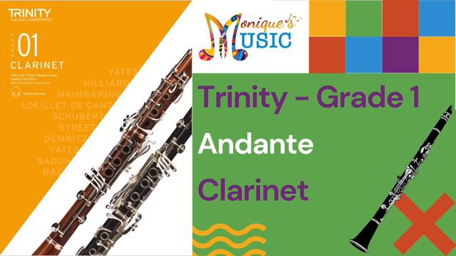 Trinity - Clarinet - Gr1 - Andante @76bpm смотреть онлайн