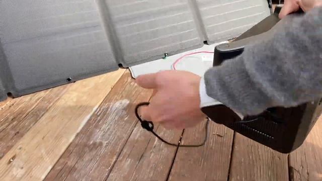 Ecoflow River 600 (Winter Solar Charging MacBook Pro 13) смотреть онлайн