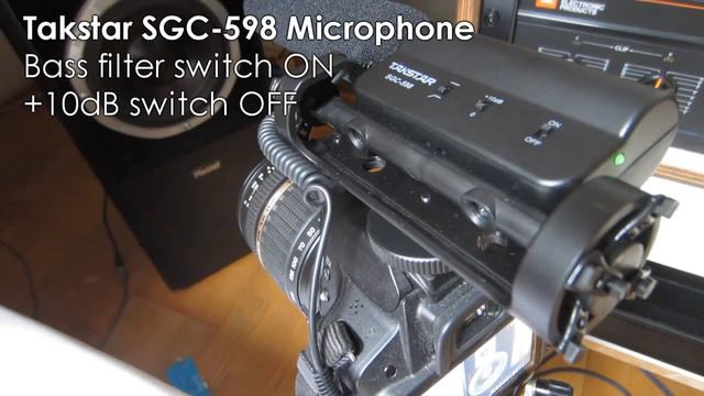 Sound Test: Takstar SGC-598 vs internal Nikon D3200 Microphone смотреть онлайн