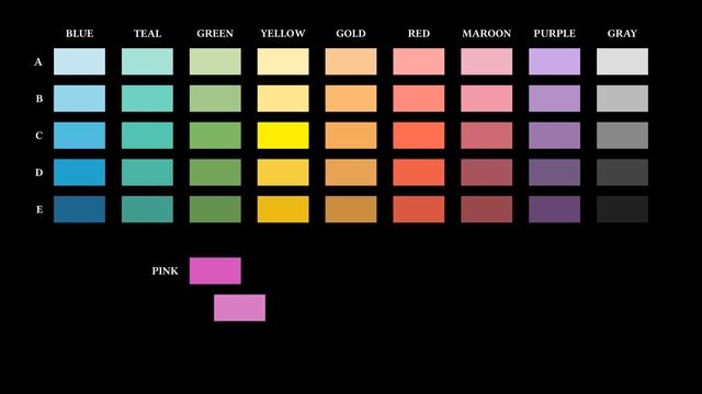 Manim Colors Demo смотреть онлайн