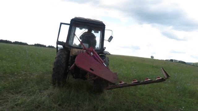 Косилка КРН 2,1М2С опытный образец испытания на тракторе МТЗ 82 подготовка смотреть онлайн