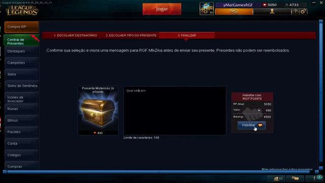 Gastando RP League of Legends #5 смотреть онлайн