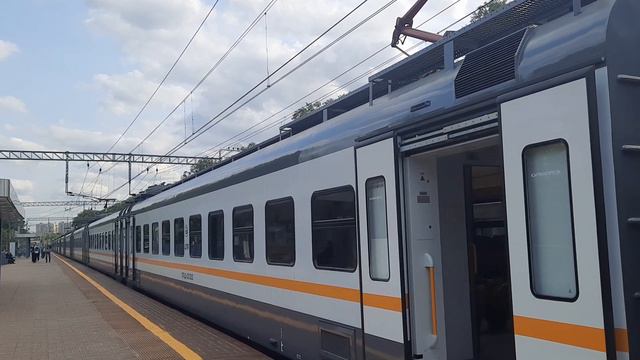 Электропоезд ЭП2Д-0213 сообщением 