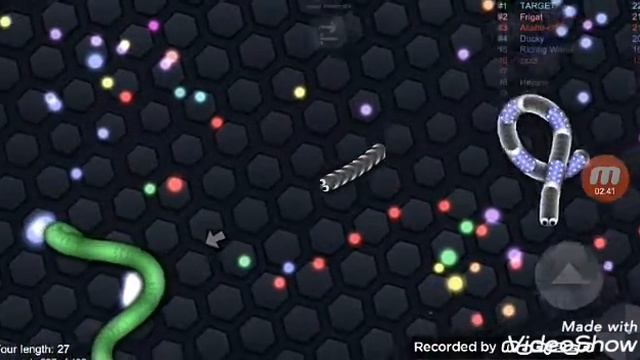 Что едят черви? (Slither.io) смотреть онлайн