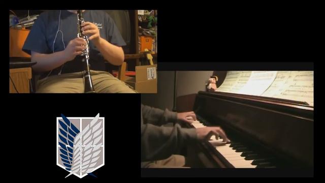 [Piano and Clarinet] Guren no Yumiya - Attack on Titan Op. 1 Cover смотреть онлайн
