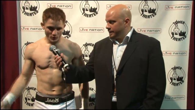 Post Fight Interview- Jordan Stiener смотреть онлайн