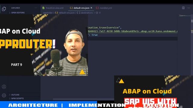 Run APPROUTER Locally, Part-11 | Test SAP UI5 Application from local environment смотреть онлайн