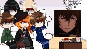 Реакция на Антона как Дазай 1/2[Бсд/Зайчик]/кто ты такой?/