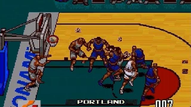 Double Dribble - The Playoff Edition (USA) Sega Genesis INGAME смотреть онлайн