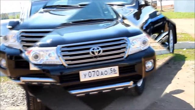детейлинг экстерьера Toyota LC200 смотреть онлайн