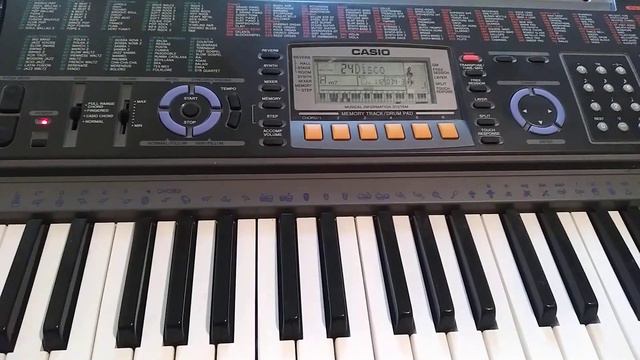 Casio CTK-601 Piano Rhythm Style 2023