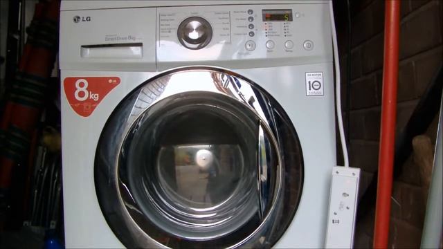 LG F1222TD Direct Drive Washing Machine : Tub Cleaning cycle смотреть онлайн