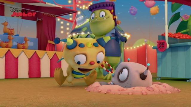 Henry Hugglemonster | The Monster Scare Fair | Disney Junior UK смотреть онлайн