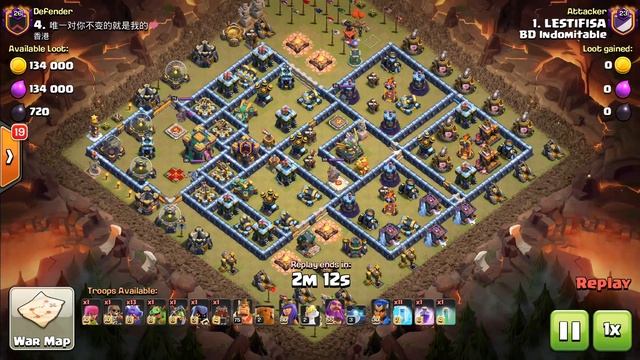 Hat-Trick 6-Pack Hitting All Fresh Bases in War | Clash of Clans смотреть онлайн