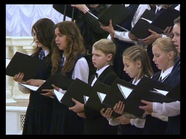 Говори мне о России - Виталий Псарёв и детский хор ТРК "Петербург" смотреть онлайн