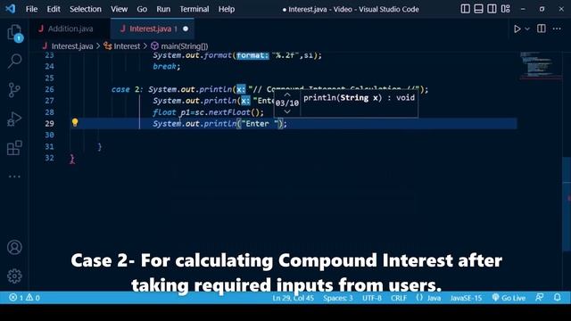 Simple Interest & Compound Interest Calculation | Java Programming | MyCodingNetwork | Alok Tripath смотреть онлайн