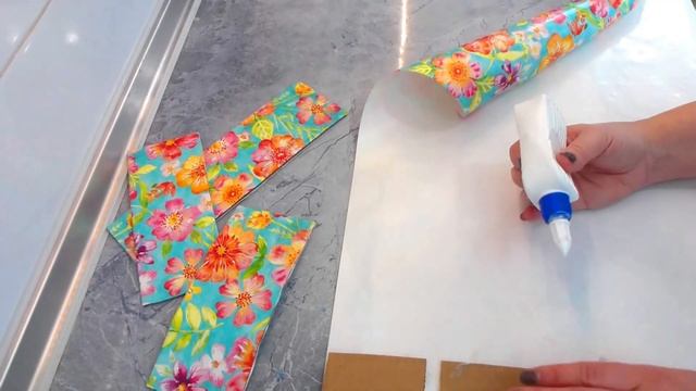 Идея из картона своими руками! Органайзер для ватных дисков и палочек! DIY Мастер класс из мусора! смотреть онлайн