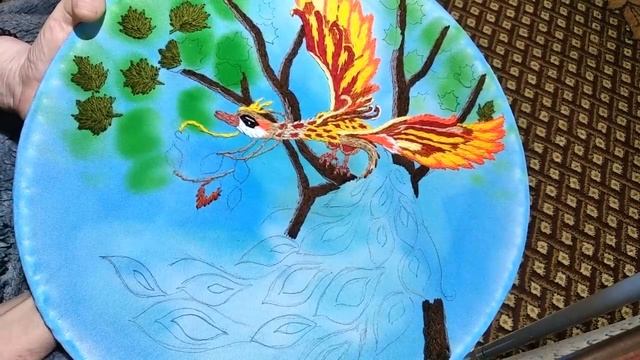 Вышиваем вместе - ЖАР-ПТИЦА - Поэтапная вышивка птицы. Hand Embroidery смотреть онлайн