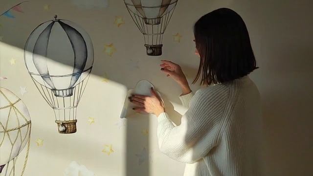 Обзор на интерьерные наклейки от Verol "Воздушные шары" смотреть онлайн