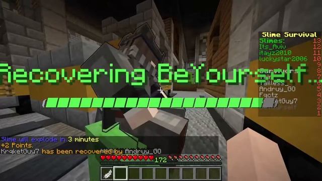 ЛУЧШИЕ КАТКИ В МИНИ ИГРЕ Slime Survival на сервере Cube Craft смотреть онлайн