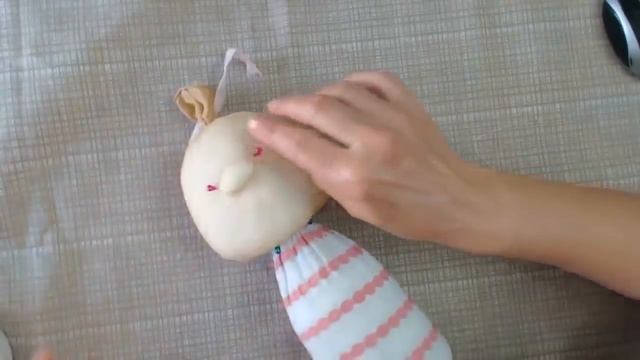Кукла из капрона.Голова куклы . Утяжка лица куклы из капрона.Cabeza Estilo soft. muñeca soft 1ч смотреть онлайн