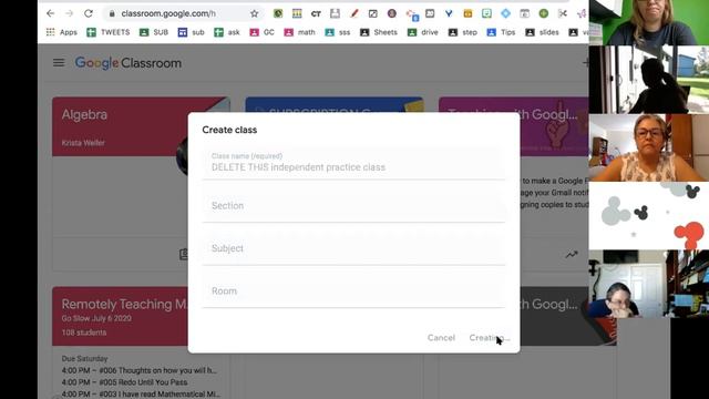 Remote Learning with Google Sites and Google Classroom Webinar смотреть онлайн