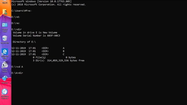 How || to Using || Cd || Dir || Command in Ms Dos || Course Series on Part#3 смотреть онлайн