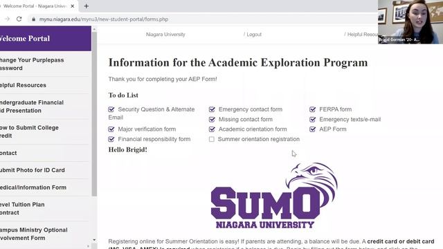 New Student Welcome Portal Webinar | 05.17.21 смотреть онлайн