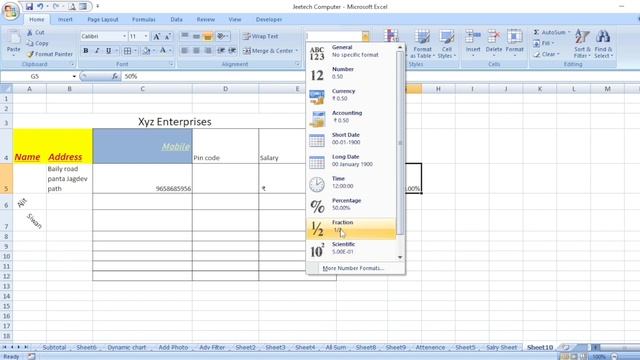 All about the Home tab in excel | use of home tab in excel | Uses of home tab @Jeetechcomputer смотреть онлайн