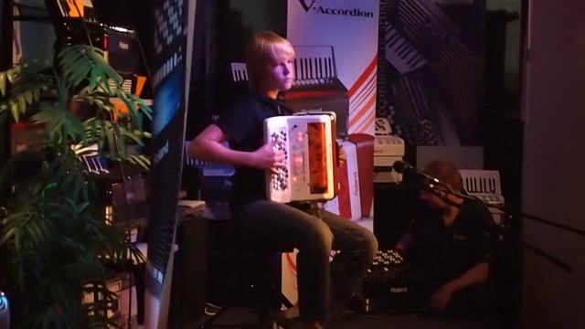 Kyle Schielen - Roland V-accordion contest, смотреть онлайн