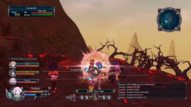 Cyberdimension Neptunia 4 Goddesses Online Gameplay PS4 смотреть онлайн