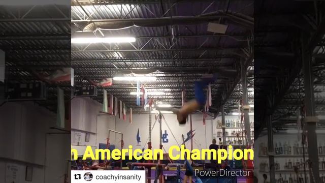 Petrix Barbosa High Bar Releases with the Olympic Coach Yin Alvarez Panamerican Games , World Champ смотреть онлайн