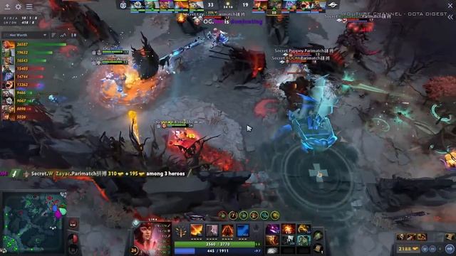 OG Vs SECRET - DPC WEU WINTER TOUR - DPC 2023 WEU Dota 2 Highlights