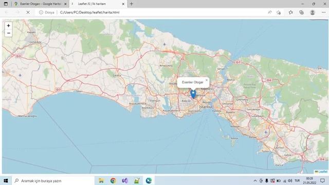 Leaflet JS | Marker işlemleri смотреть онлайн