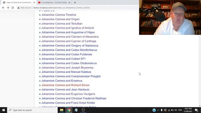 The Johannine Comma - Part 2 - Tertullian смотреть онлайн