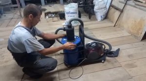 СТРОИТЕЛЬНЫЙ ПЫЛЕСОС, ЦИКЛОН для ПЫЛЕСОСА #циклон_для_пылесоса #строительный_пылесос #DIY