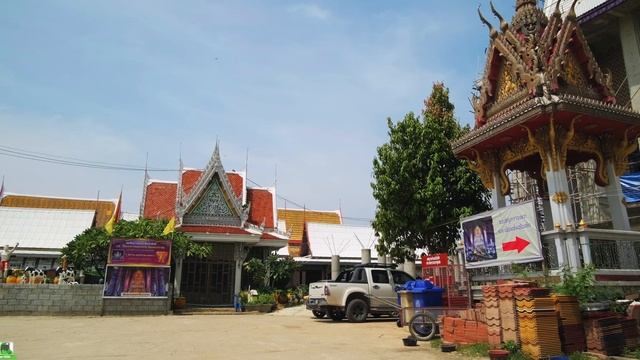 วัดกลางคลองวัฒนาราม โบสถ์สีม่วงที่วิจิตรตระการตา อำเภอเสนา จังหวัด อยุธยาท่องเที่ยว#เที่ยววัด 4K смотреть онлайн