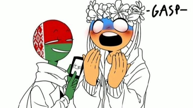 Комикс по Countryhumans| Rus/Ame и Can/Ukr