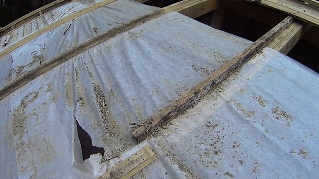 Реконструкция крыши. Сыктывкар. Разборка обрешетки смотреть онлайн
