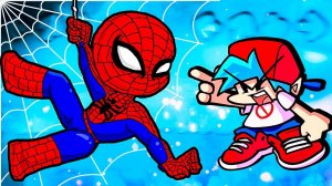 Новый Босс Человек-Паук против Бойфренда во Friday Night Funkin vs Spider-Man