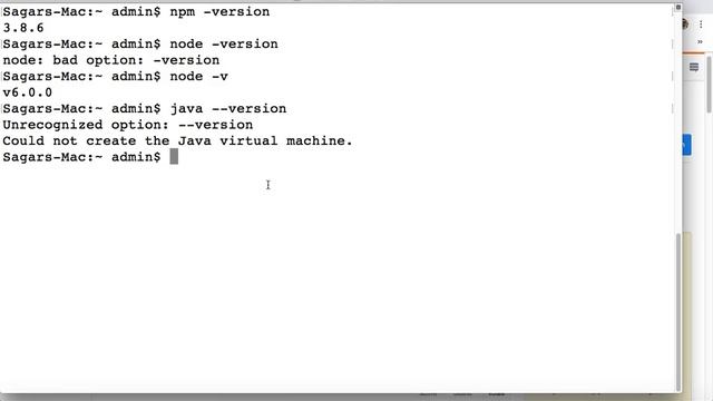 could not create java virtual machine in mac terminal | view java version смотреть онлайн