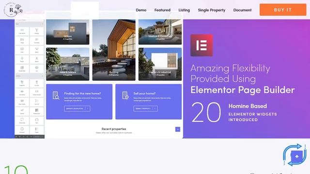 Homine – Real Estate WordPress Theme смотреть онлайн