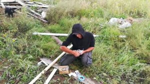 Газонокосилка из болгарки. Проверка лайФхака.